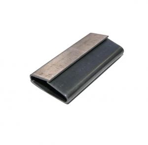 Замок металлический для стальной ленты M 25*57 (0,9) без покрытия