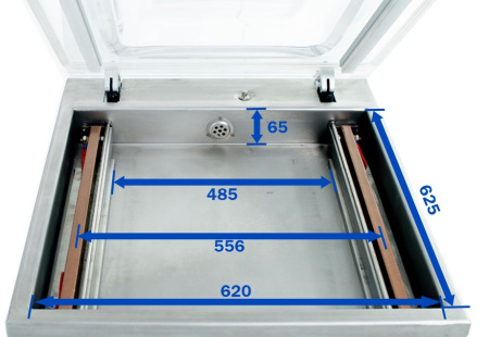 Вакуумный упаковщик DZQ-600/2H Foodatlas Eco